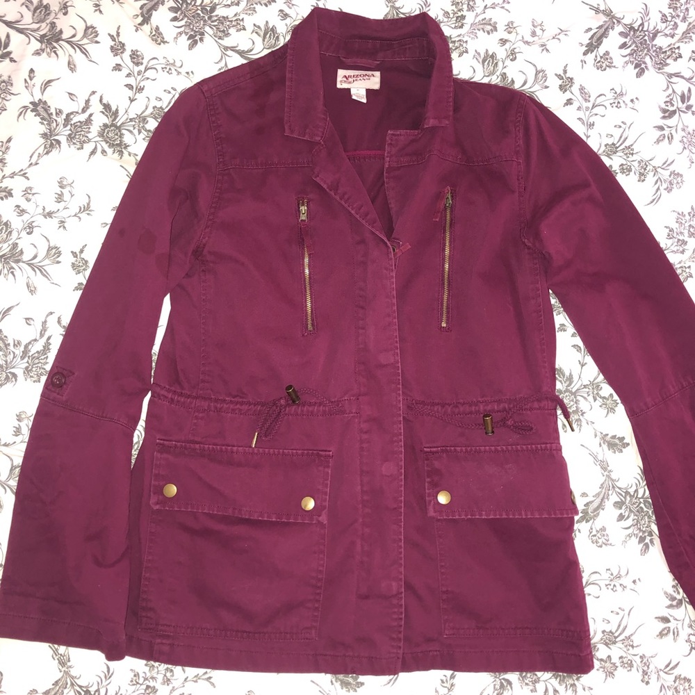 Burgundy Jacket